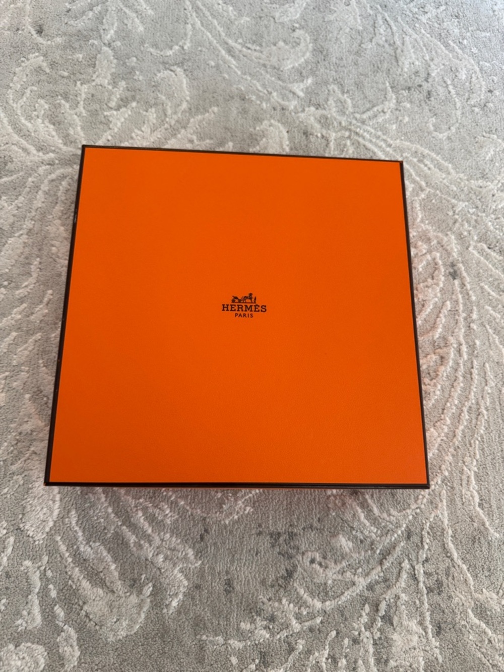 Hermès Orange Gift Box 7.5x7.5